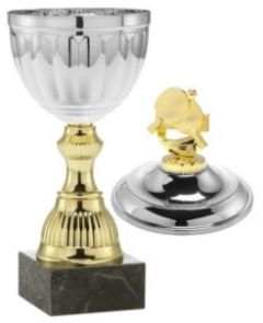 1025.019 Tischtennis Pokale Euskirchen mit Deckelfigur | Serie 7 Stck.