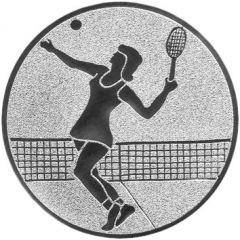 9100.210 Pokal-Emblem Tennis Damen 25 mm Ø | GS Pokale