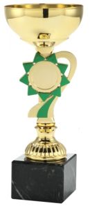 214 Pokale Glinde inkl. Emblem u. Beschriftung | Serie 3 Stck.
