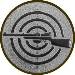 9100.214 Pokal-Emblem Gewehr 25 mm Ø | GS Pokale