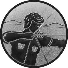 9100.218 Pokal-Emblem Bogenschütze 25 mm Ø | GS Pokale