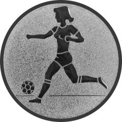 9100.220 Pokal-Emblem Damenfußball 25 mm Ø | GS Pokale