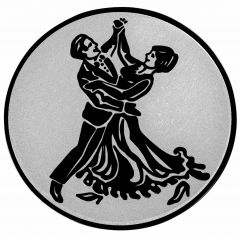 9100.221 Pokal-Emblem Tanzpaar 25 mm Ø | GS Pokale