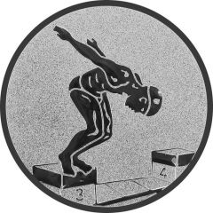 9100.223 Pokal-Emblem Schwimmen - Startspringer 25 mm Ø | GS Pokale
