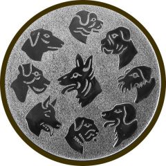 9200.233 Hunde Emblem | 50 mm Ø
