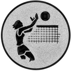 9100.239 Pokal-Emblem Volleyball Damen 25 mm Ø | GS Pokale