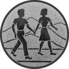 9100.242 Pokal-Emblem Wanderer 25 mm Ø | GS Pokale