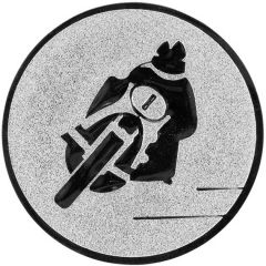 9100.254 Pokal-Emblem Motorrad 25 mm Ø | GS Pokale