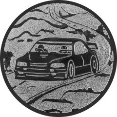 9100.257 Pokal-Emblem Rallyeauto 25 mm Ø | GS Pokale
