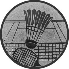 9100.260 Pokal-Emblem Badminton 25 mm Ø | GS Pokale