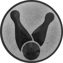 9100.261 Pokal-Emblem Kegeln 25 mm Ø | GS Pokale