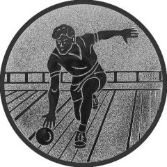 9200.262 Bowling Herren Badminton Emblem | 50 mm Ø