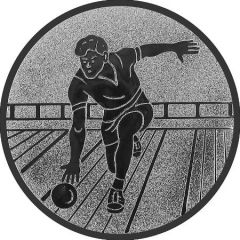 9100.262 Pokal-Emblem Kegler 25 mm Ø | GS Pokale