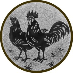 9200.265 Hühner Emblem | 50 mm Ø