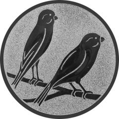 9200.268 Singvögel Emblem | 50 mm Ø