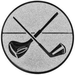 9200.286 Golfschläger Emblem | 50 mm Ø