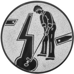 9100.289 Pokal-Emblem Minigolfer 25 mm Ø | GS Pokale