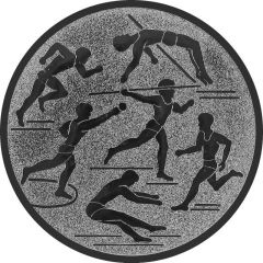 9100.293 Pokal-Emblem Mehrkampf Leichtathletik 25 mm Ø | GS Pokale