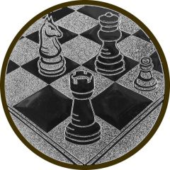 9100.301 Pokal-Emblem Schach 25 mm Ø | GS Pokale