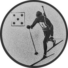 9100.311 Pokal-Emblem Biathlon 25 mm Ø | GS Pokale