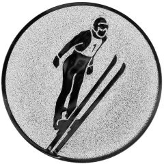 9100.312 Pokal-Emblem Skispringer 25 mm Ø | GS Pokale