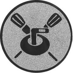 9100.315 Pokal-Emblem Curling 25 mm Ø | GS Pokale