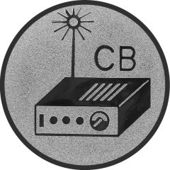 9100.318 Pokal-Emblem CB-Funk 25 mm Ø | GS Pokale