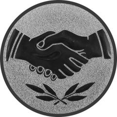 9100.320 Pokal-Emblem Freundschaft - Hände 25 mm Ø | GS Pokale