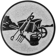 9200.321 Gartenarbeit Emblem | 50 mm Ø