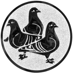 9200.333 Tauben Emblem | 50 mm Ø