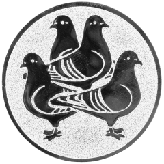 9200.334 Tauben Emblem | 50 mm Ø