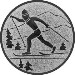 9100.340 Pokal-Emblem Langlauf 25 mm Ø | GS Pokale