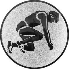 9200.359 Leichtathletik Sprinterin Emblem | 50 mm Ø