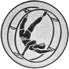 9100.365 Pokal-Emblem Rhönrad 25 mm Ø | GS Pokale