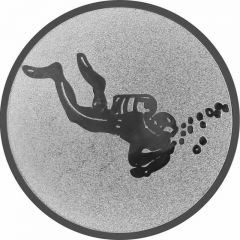9100.367 Pokal-Emblem Taucher 25 mm Ø | GS Pokale