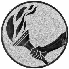 9100.374 Pokal-Emblem Siegesfackel 25 mm Ø | GS Pokale