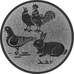 9100.376 Pokal-Emblem Kleintierzucht 25 mm Ø | GS Pokale