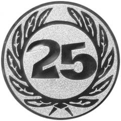 9100.384 Pokal-Emblem Zahl 25 25 mm Ø | GS Pokale