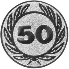 9100.386 Pokal-Emblem Zahl 50 25 mm Ø | GS Pokale