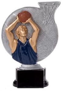 39157 Basketball Pokalfigur inkl. Gravur  | 20,0 cm