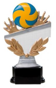39255 Volleyball Pokalfigur inkl. Gravur | 16,0 cm