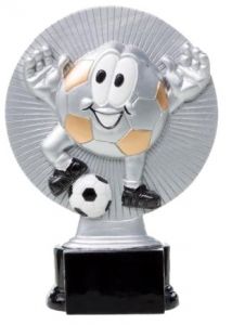 39266 Bambini - Fussball Pokalfigur inkl. Gravur | 18,0 cm