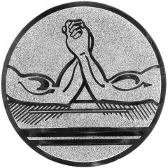 9100.404 Pokal-Emblem Armdrücken 25 mm Ø | GS Pokale