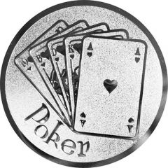9200.415 Poker Emblem | 50 mm Ø