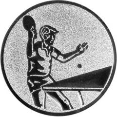 9100.418 Pokal-Emblem Tischtennis Herren 25 mm Ø | GS Pokale