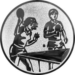 9100.419 Pokal-Emblem Tischtennis Mixed 25 mm Ø | GS Pokale