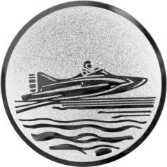 9100.528 Pokal-Emblem Rennboot 25 mm Ø | GS Pokale