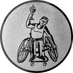 9200.535 Paralympics Rollstuhlsportler Emblem | 50 mm Ø