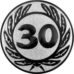 9200.545 Zahl (30) Emblem | 50 mm Ø