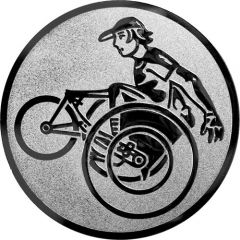 9200.555 Paralympics Rollstuhlsportler Emblem | 50 mm Ø